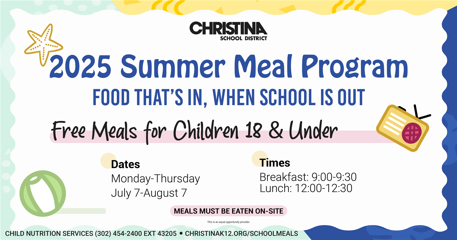 2025 Summer Meal Program Header